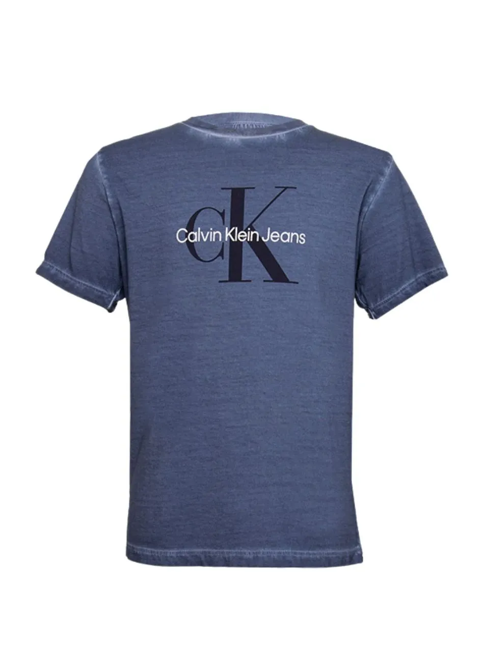 Camiseta Calvin Klein Jeans Infantil CK Índigo Tinto
