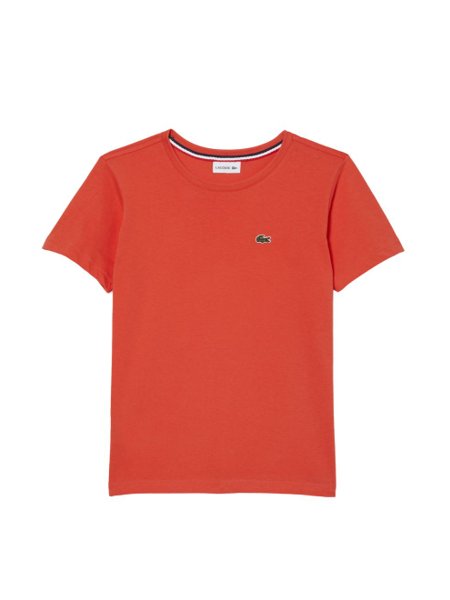 Camiseta Lacoste Infantil ORANGE 02K