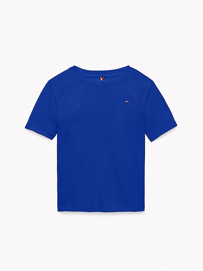 Camiseta Tommy Hilfiger Infantil Azul Cobalt Blue