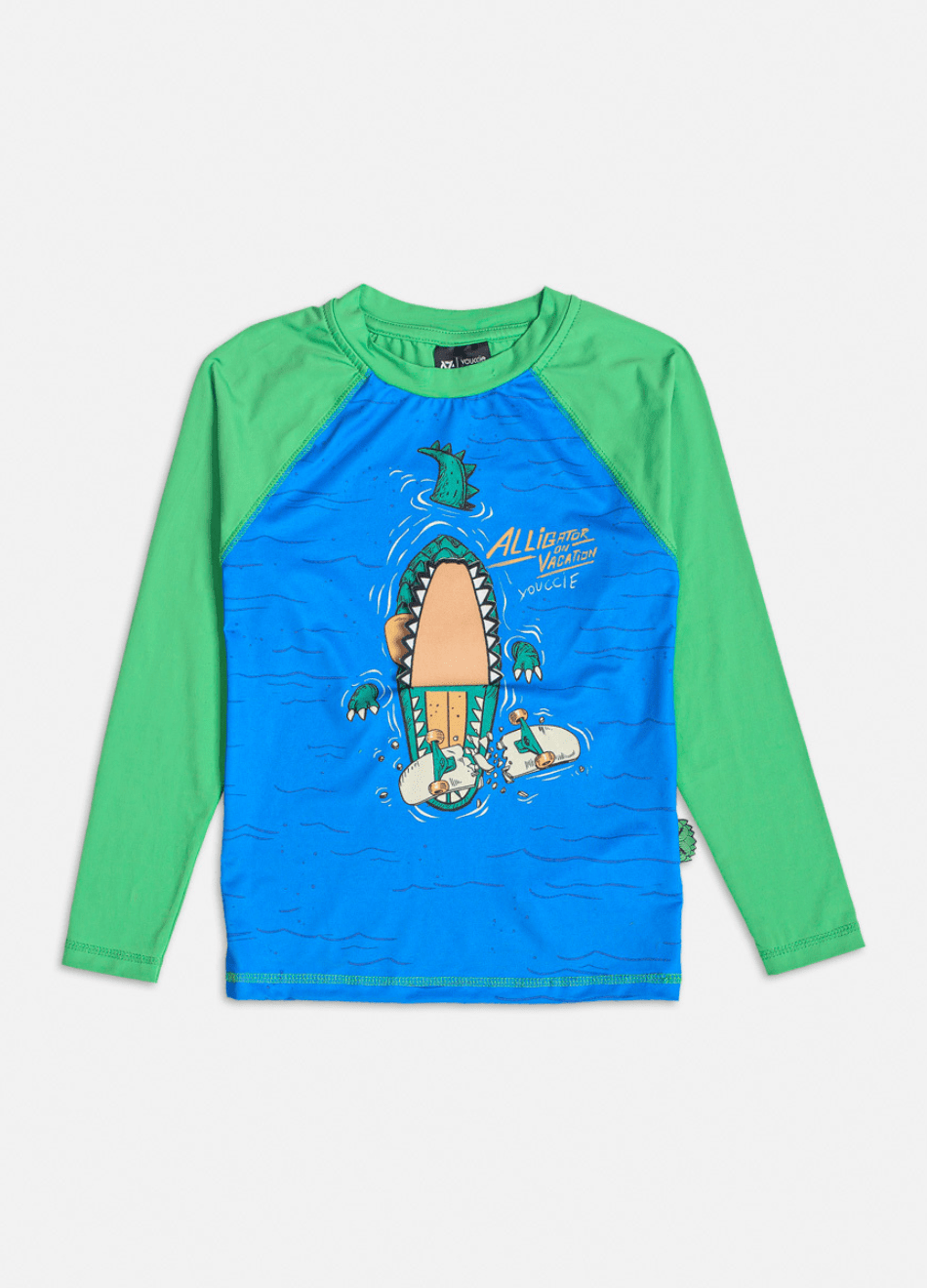 Camiseta Youccie Infantil Manga Longa SunProtect 50+ Alligator
