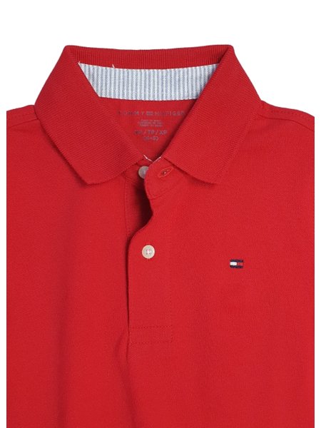 Macacão Tommy Hilfiger baby malha red