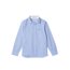 Camisa Lacoste Infantil Azul claro