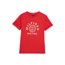 Camiseta Tommy Hilfiger Infantil Algodão Orgânico Latam Vermelha