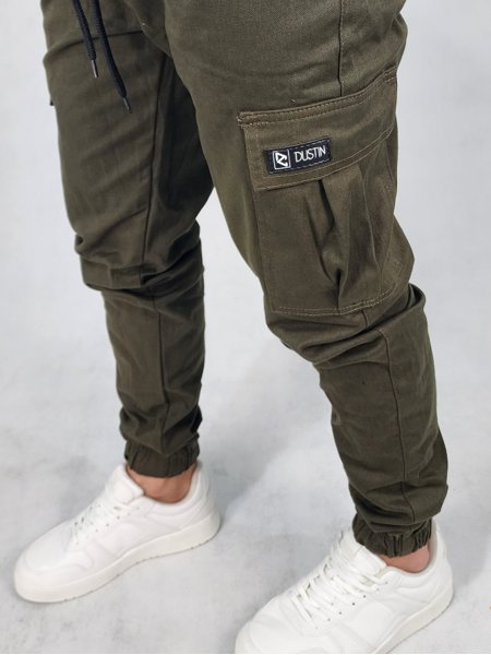Calça Cargo Masculina Verde Musgo - Main Image