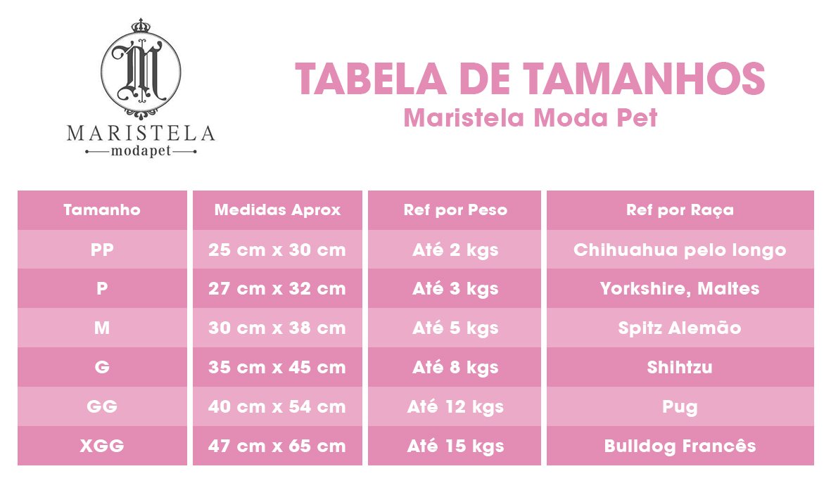 Camisa monograma - Maristela Moda Pet