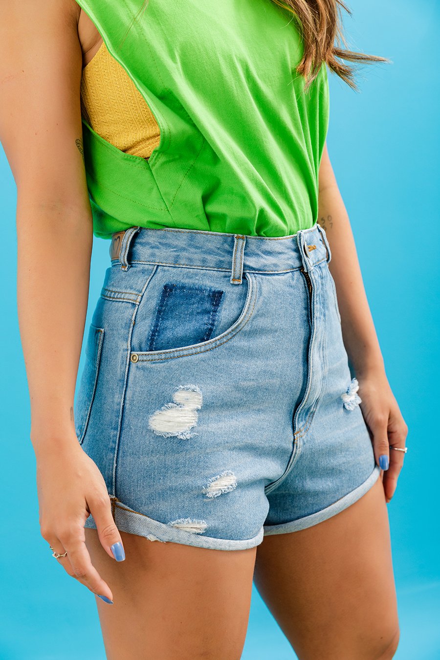 short hot pants TLF JEANS