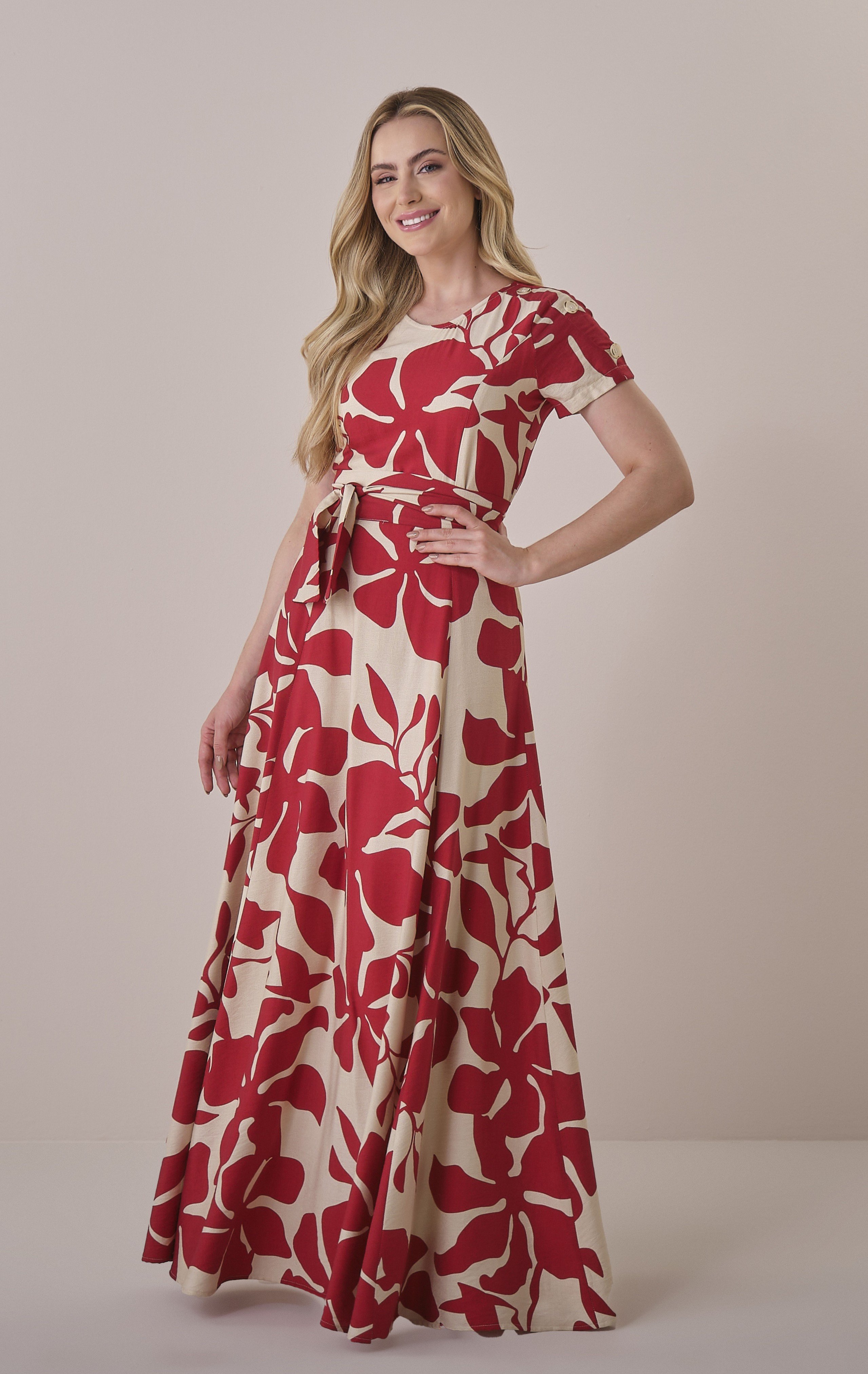 Vestido Tatiane Tata Martello Eliene Moda Evangélica