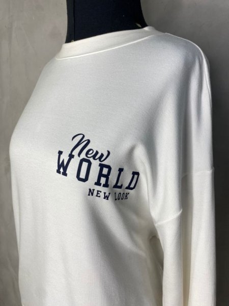 Blusa Molecotton New World Off White Sly Wear