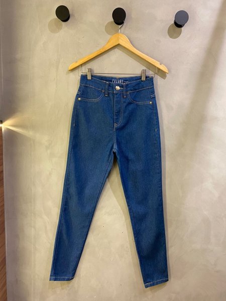 Calça Jeans Cigarrete Blue Charry