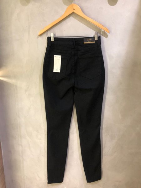 Calça Jeans Diamond Skinny Black Charry