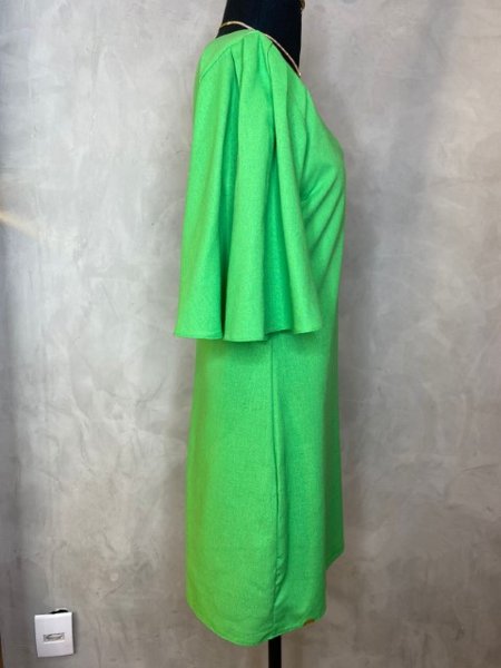Vestido Curto Kátia Verde Charry