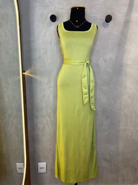 Vestido Regata Midi Verde Sly Wear