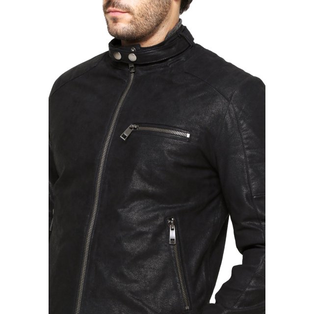 Couro Masculina Jaqueta Couro Ellus Feminina Jaqueta Da Ellus