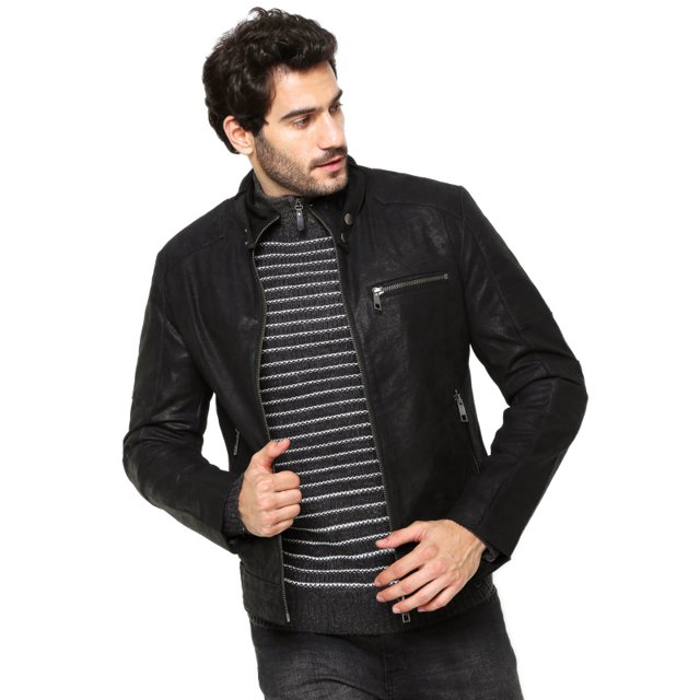 Jaqueta Masculina Jaqueta Couro Ellus Feminina Jaqueta Couro Ellus