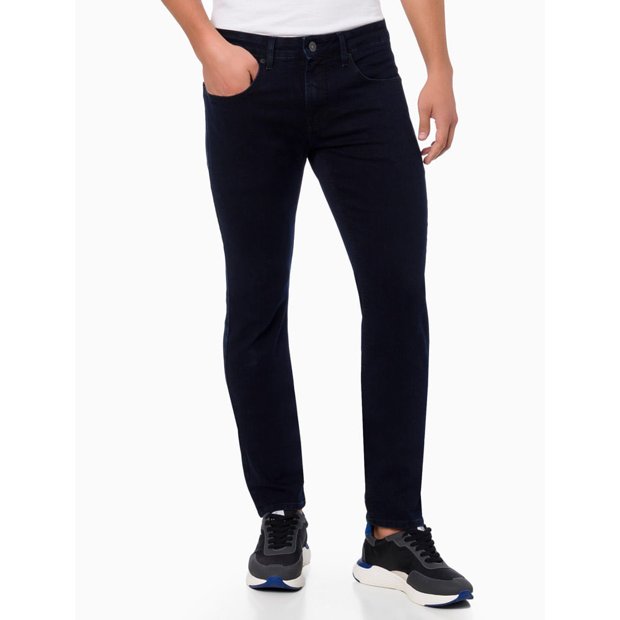 Calca Jeans Calvin Klein Five Pockets Skinny Marinho Aunique