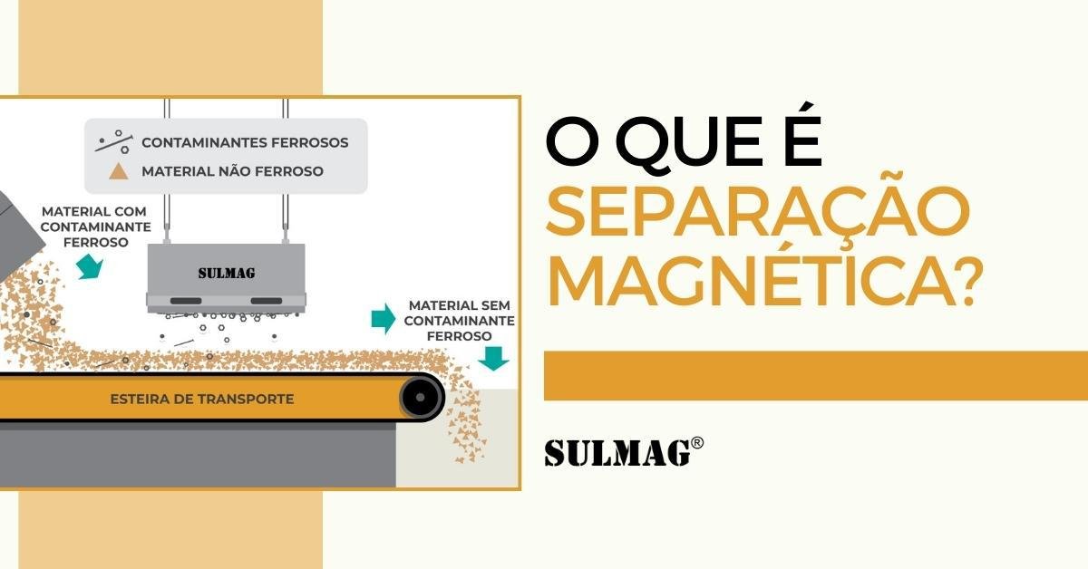 química de separação magnética