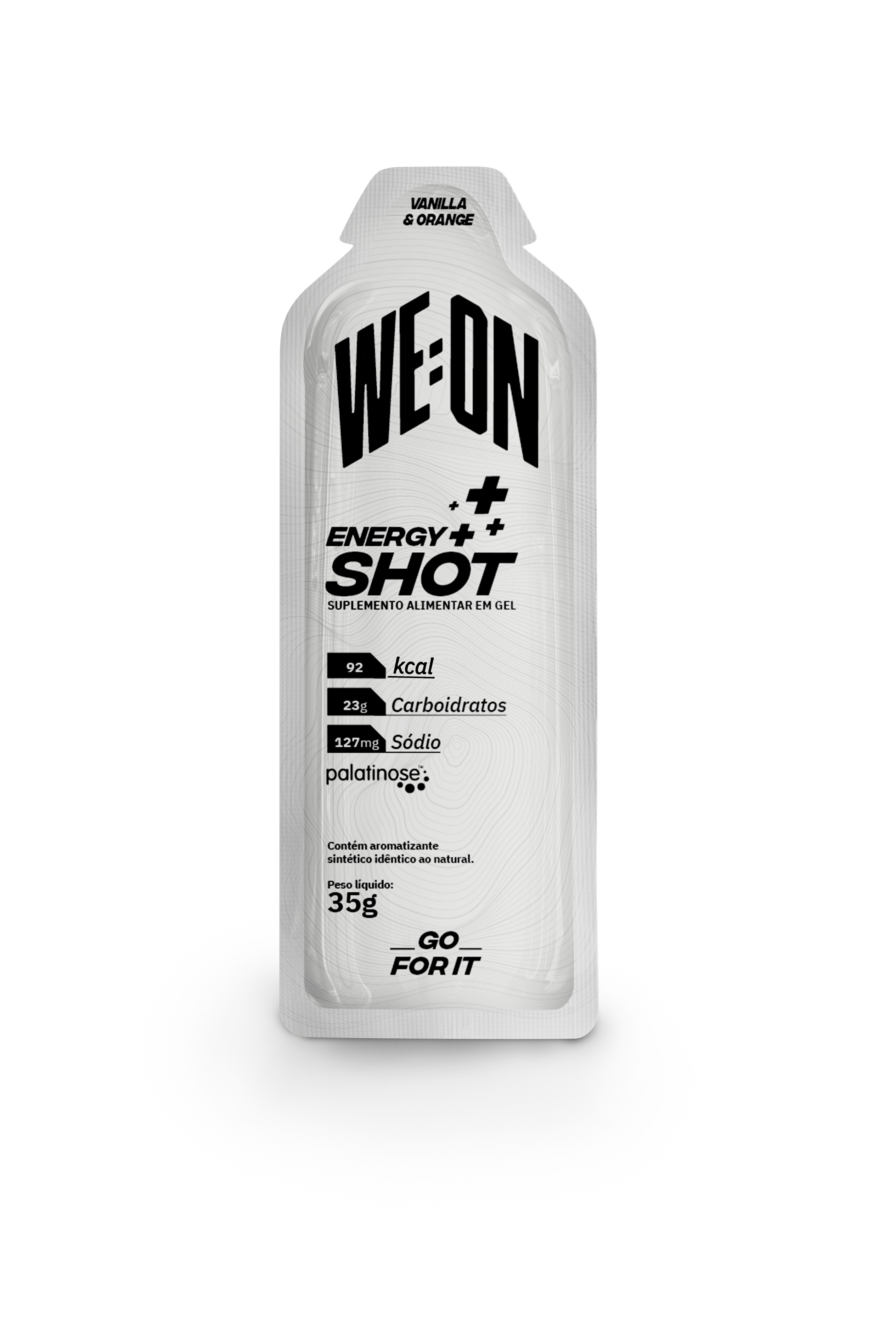 Energy Shot - Sabor Vanilla & Orange - Caixa c/ 10 | WE:ON