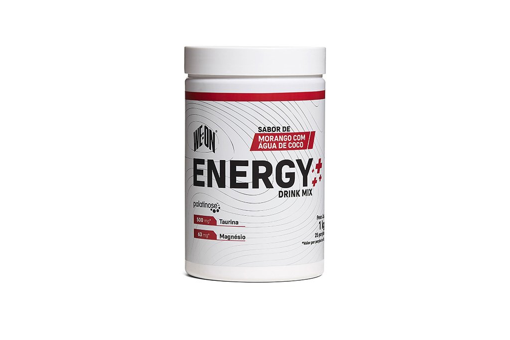 Energy Drink Mix - Sabor Morango com Água de Coco | WE:ON
