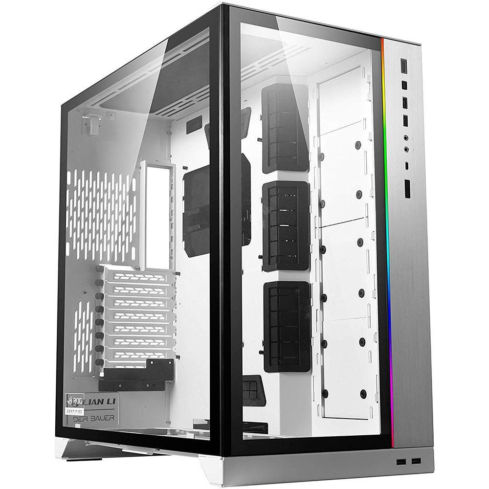 Gabinete Gamer Lian Li O11 Dynamic Xl Branco Full Tower Vidro Temperado Certificado Rog Dxl X White Elite Player Loja De Informatica Em Goiania