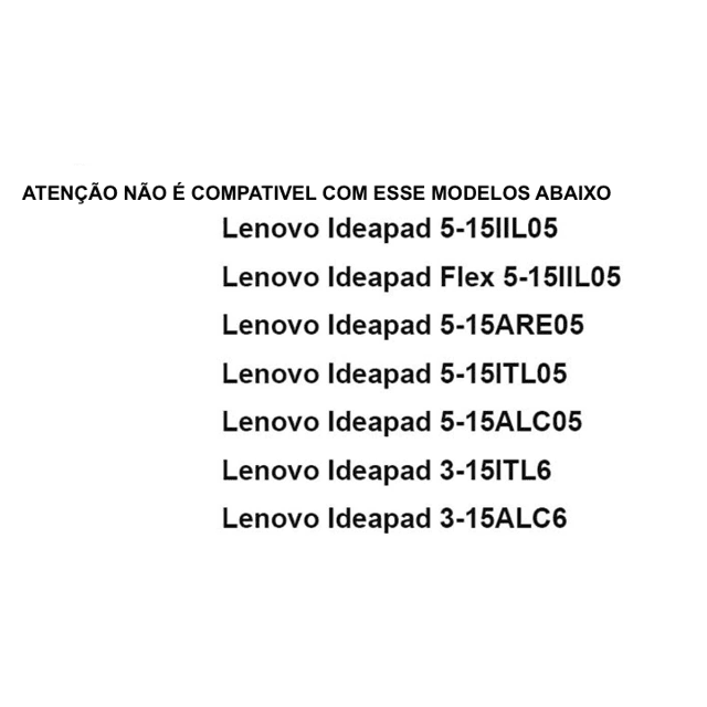 Teclado Lenovo Ideapad 3i 15ada05 3i-15iil05 S340-15iml S340-15iil 330s-15 81nc 81n8
