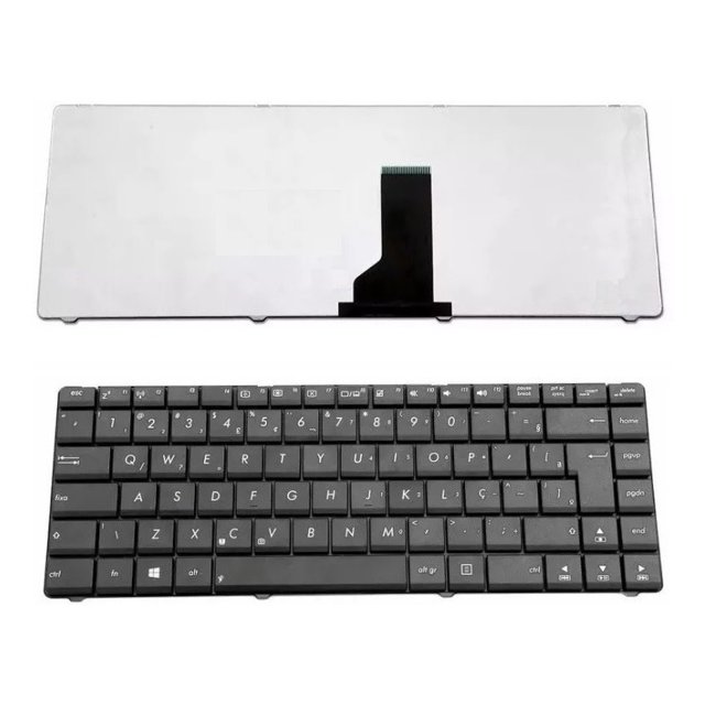 Teclado Asus K43 K43e K43u A43 A43s A42 A42f K42 K42d K42f | Bak  Distribuidor de peças para notebook