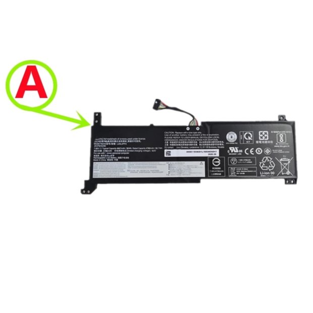 Bateria para Lenovo IdeaPad 3-14ITL6 82H700DKAX Bak Notebook