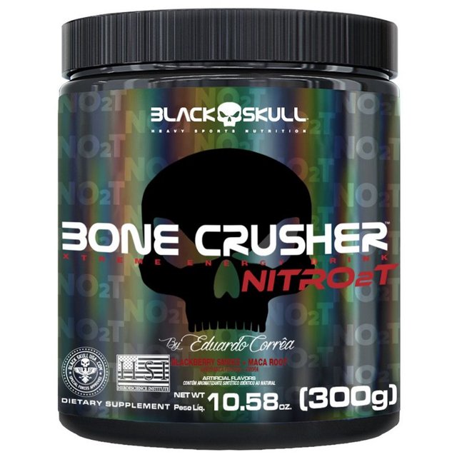 Bone Crusher Nitro 2T - Black Skull (300g)