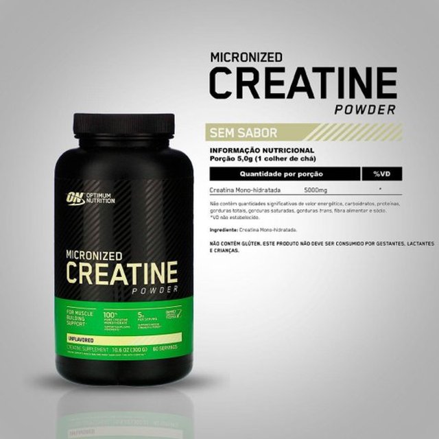 Creatina Powder - Optimum Nutrition (300g)