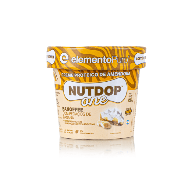 Pasta de Amendoim Nutdop - Elemento Puro (500g)