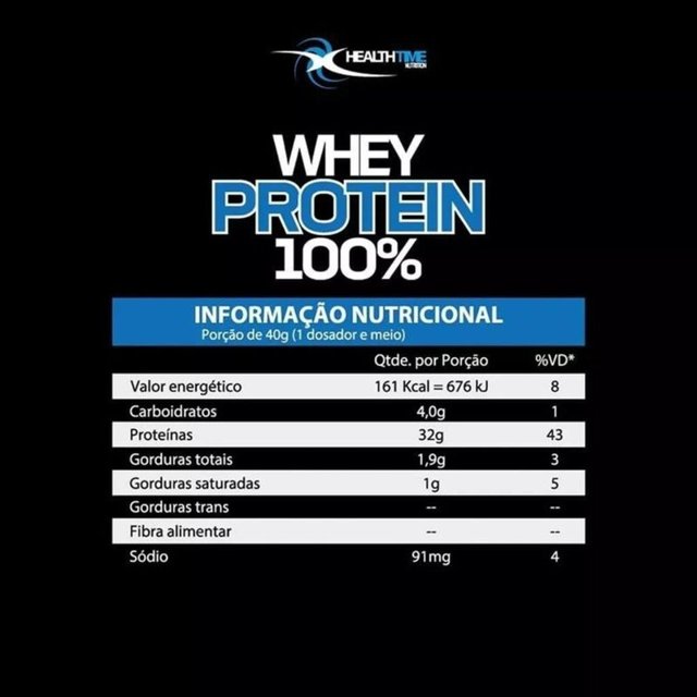 Whey Protein 100% - Healthtime (2,1kg)