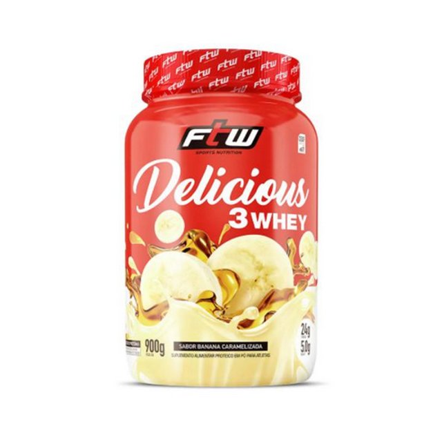 Delicious 3 Whey - FTW (900g)