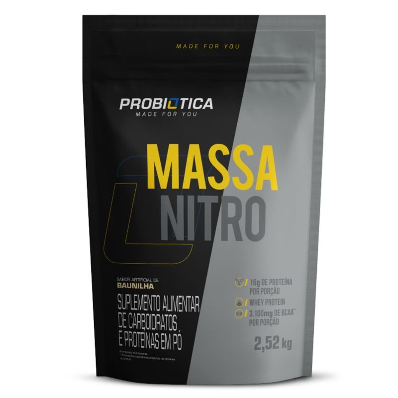 Massa Nitro REFIL - Probiotica (2,5kg)