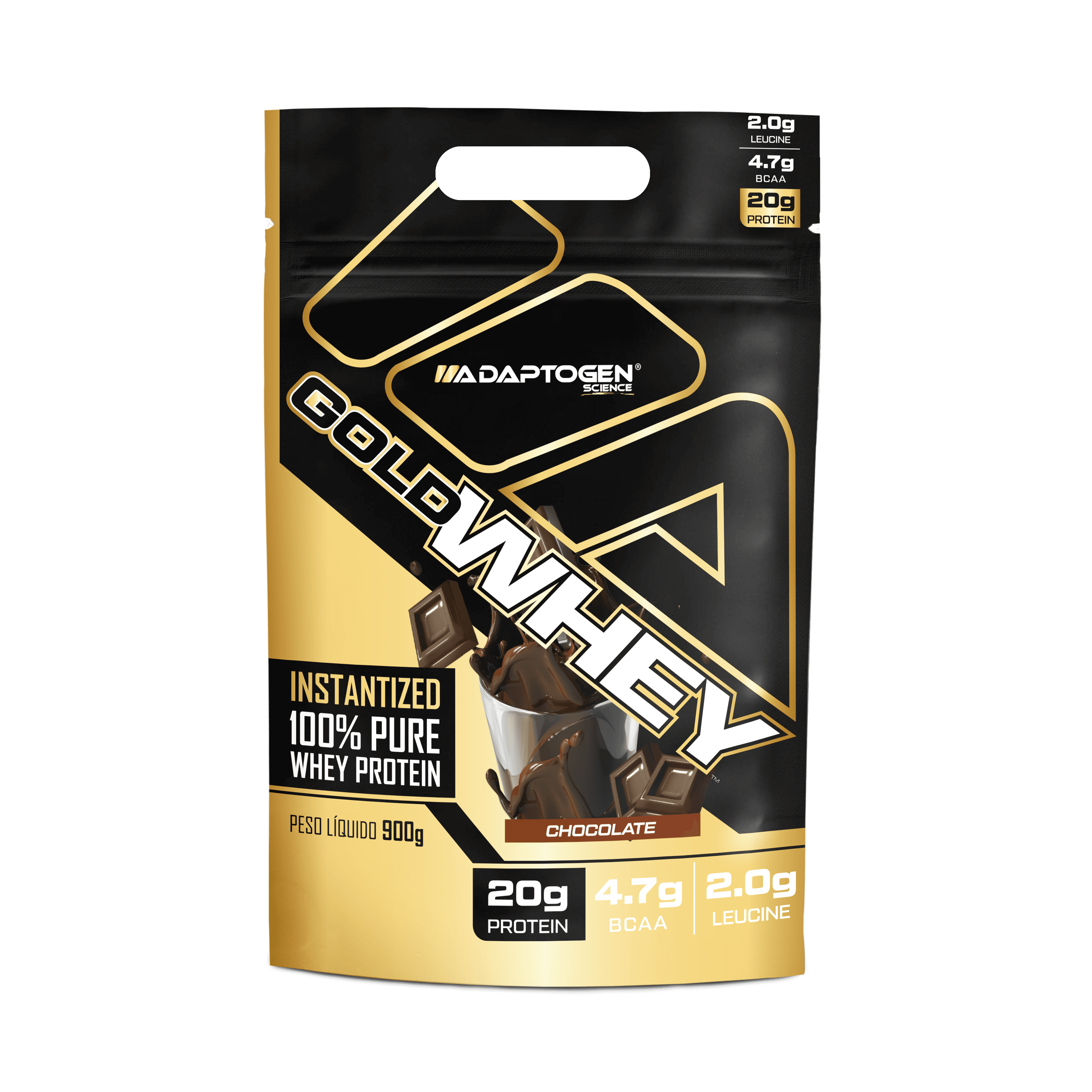 GOLD WHEY REFIL 900G CHOCOTELA ADAPTOGEN