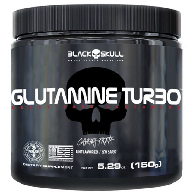Glutamina Turbo - Black Skull (150g)