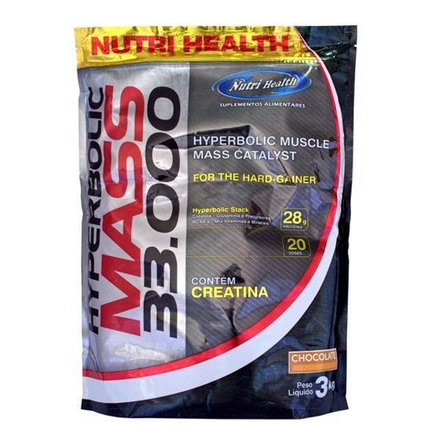 Hyperbolic Mass 33000 - Nutri Health (3kg)