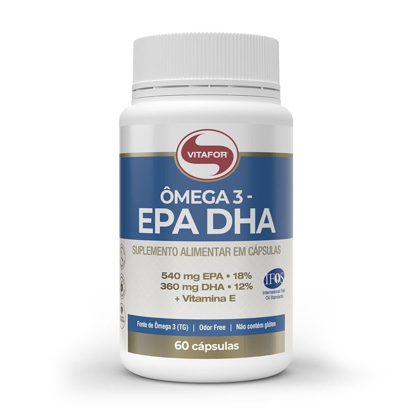 Omega 3 EPA DHA - Vitafor (60 caps)