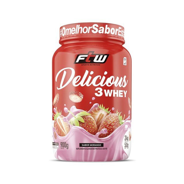 Delicious 3 Whey - FTW (900g)