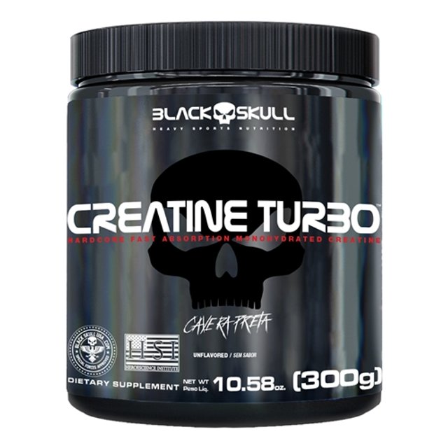 Creatina Turbo - Black Skull (300g)