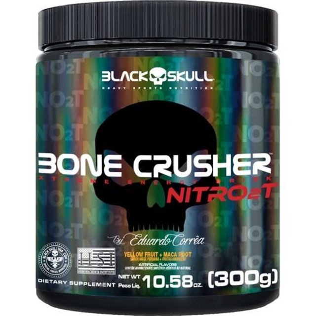 Bone Crusher Nitro 2T - Black Skull (300g)