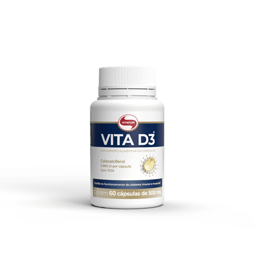 Vita D3 - Vitafor (60 caps)