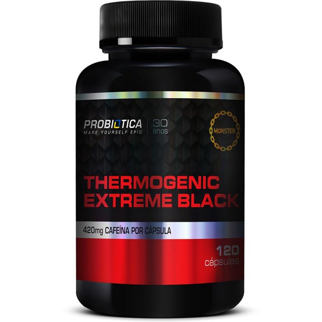 Thermogenic Extreme Black - Probiotica (120 caps)