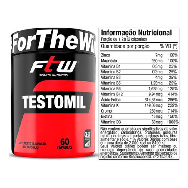 Testomil - FTW (60 caps)