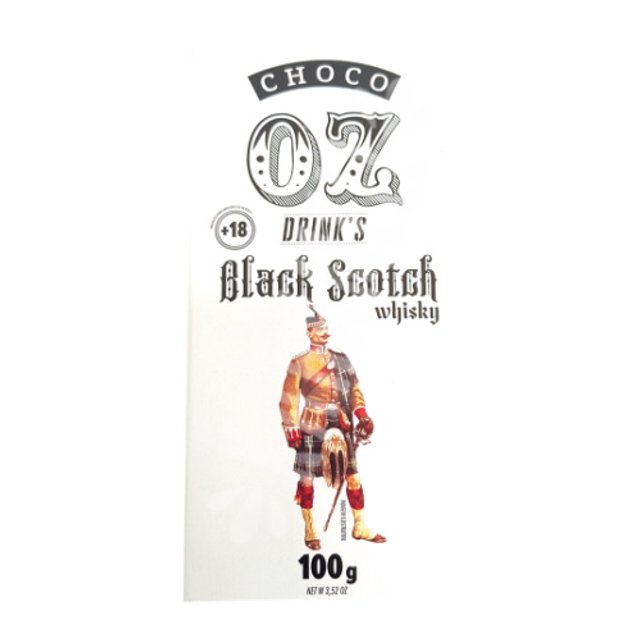 Chocolate com Black Scotch Whisky - Choco OZ Drink's