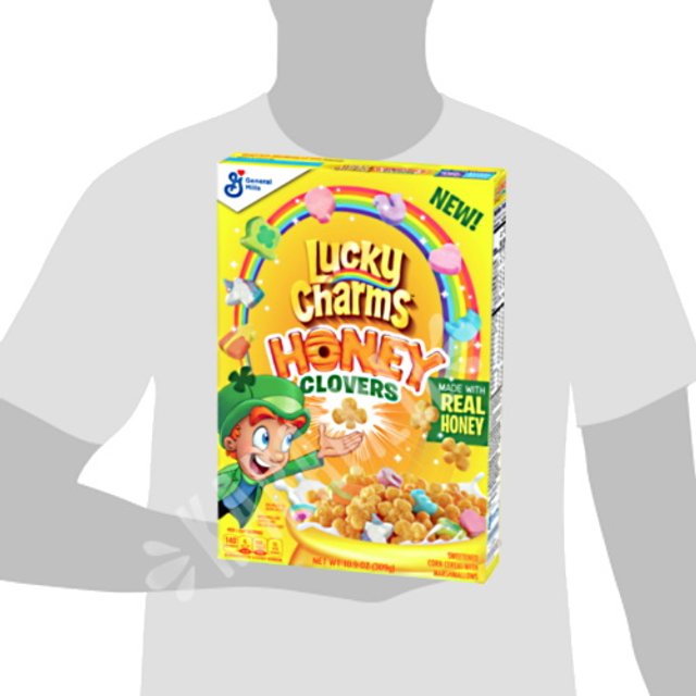Cereal Lucky Charms Honey Clovers Marshmallows - General Mills - EUA