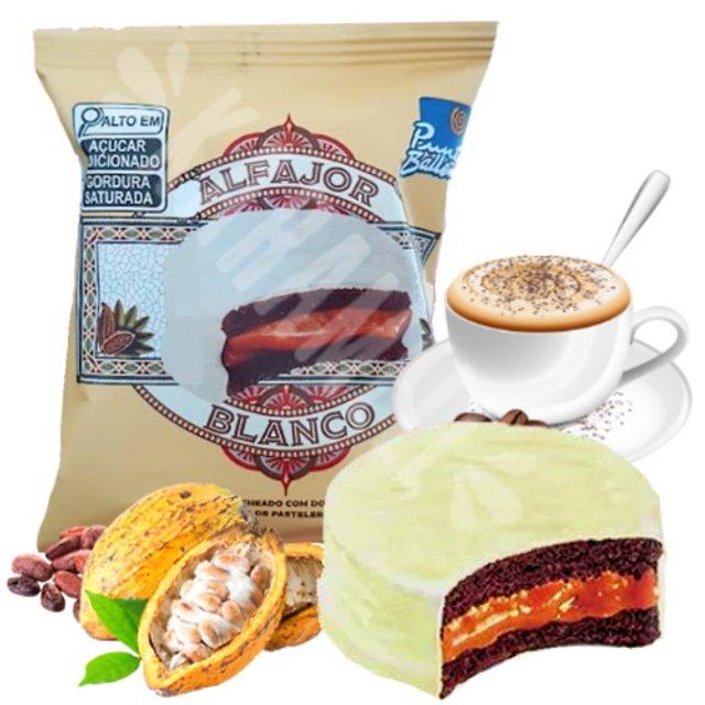 Alfajor Blanco Punta Ballena - Importado Uruguai