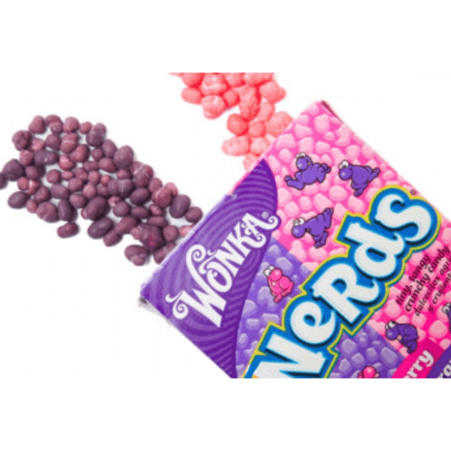 Wonka Nerds Strawberry & Grape - ATACADO 12X - Importado USA