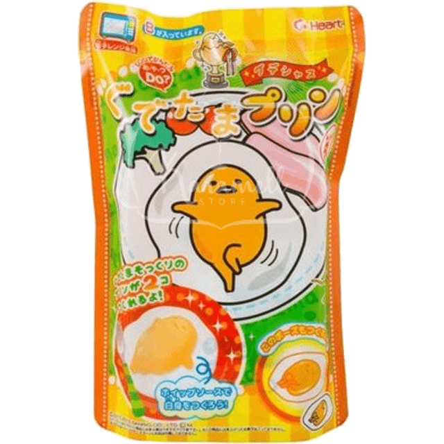 Doces Importados do Japão - Lazy Egg - Popin cookin - Pudim