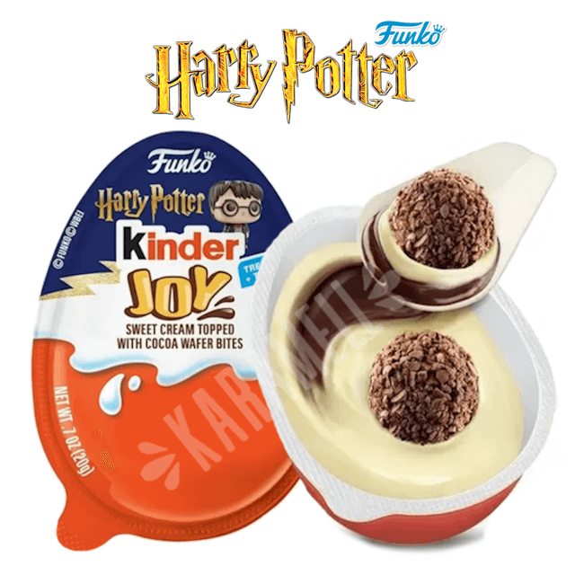 Kinder Joy Harry Potter Funko Pop Caixa c/ 16 ovos
