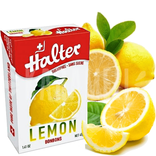 Balas sabor Limão - Halter - Importado da Suíça