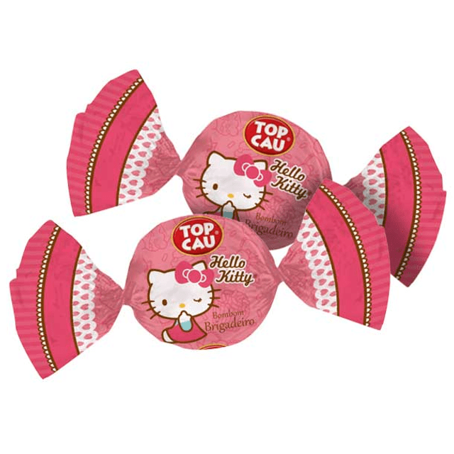 Guloseimas - Maleta Hello Kitty c/ Bombons de Brigadeiro